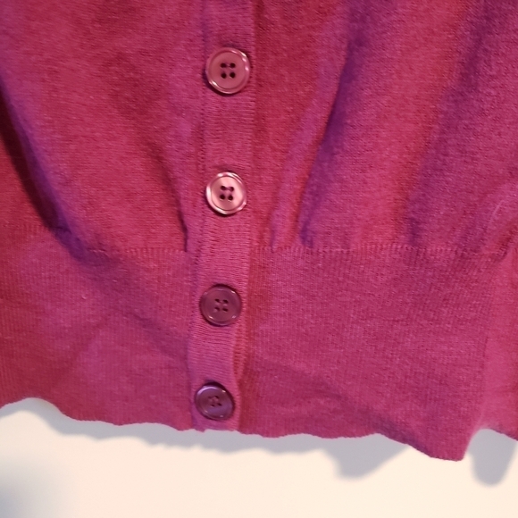 TORRID PINK CROP TOP WITH CROCHET TRIM - Picture 4 of 6